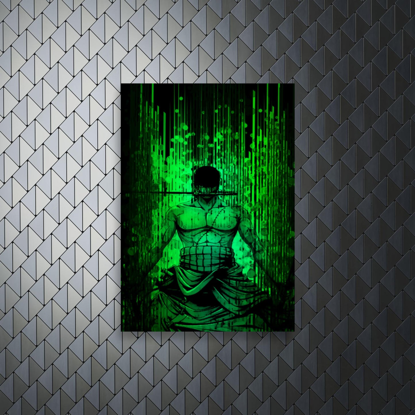 Zoro Dark Side Poster