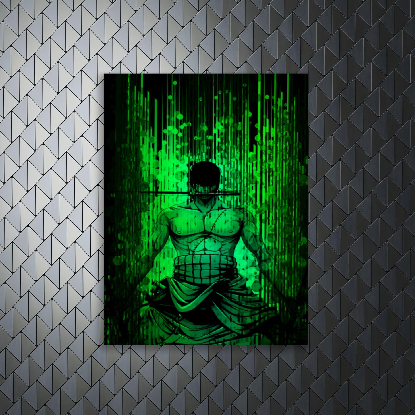 Zoro Dark Side Poster