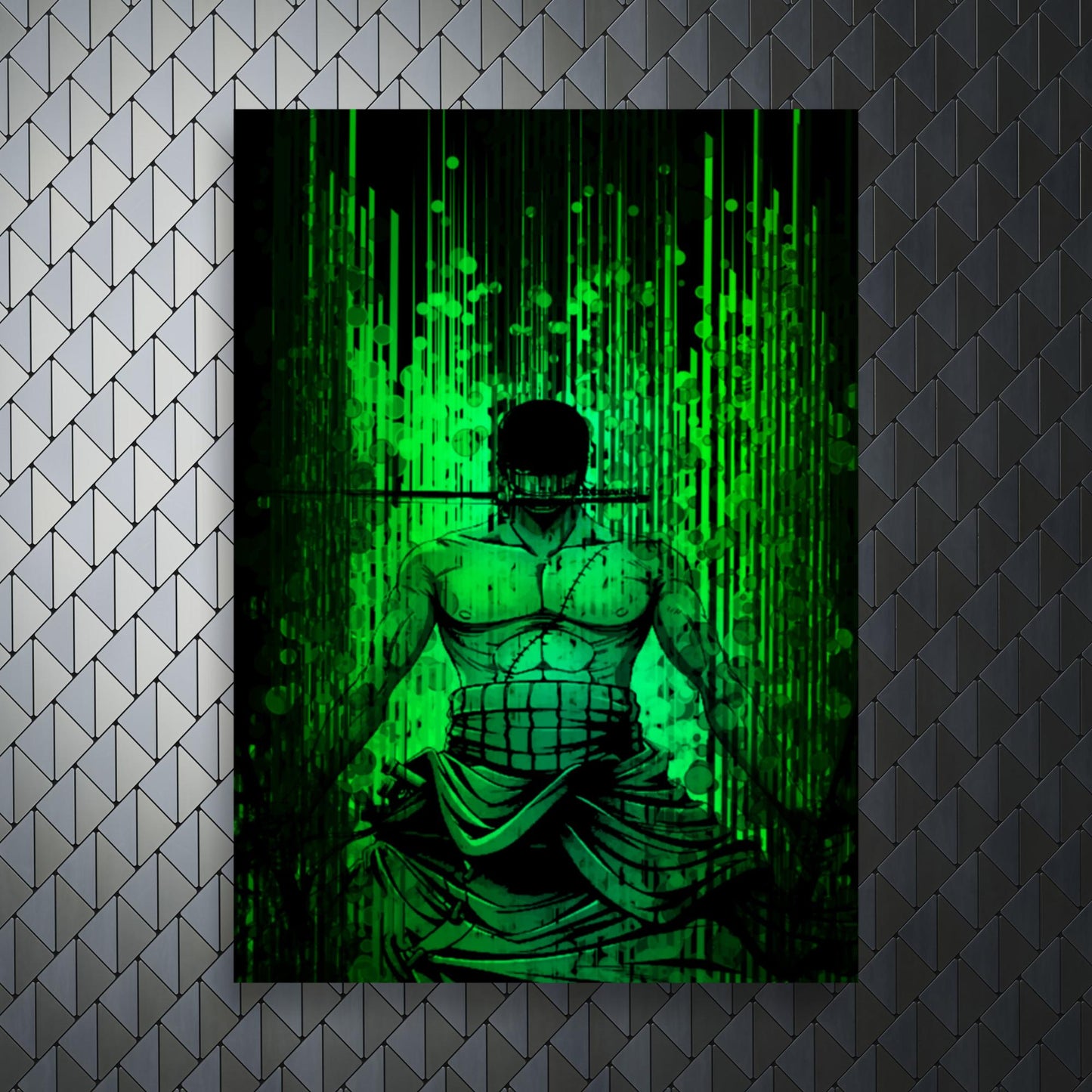 Zoro Dark Side Poster